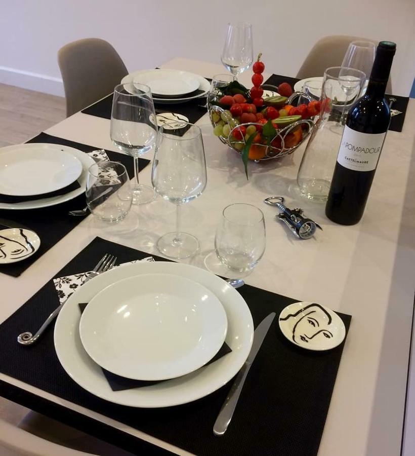 Carnot Chic Appartement Carcassonne Buitenkant foto